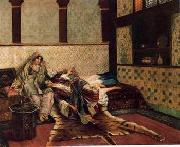 unknow artist, Arab or Arabic people and life. Orientalism oil paintings 196